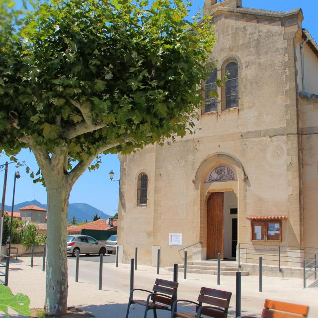 Eglise Place La Bouilladisse Oti Aubagne