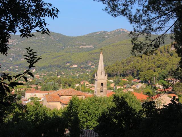 Vue Des Collines Cuges Les Pins Oti Aubagne