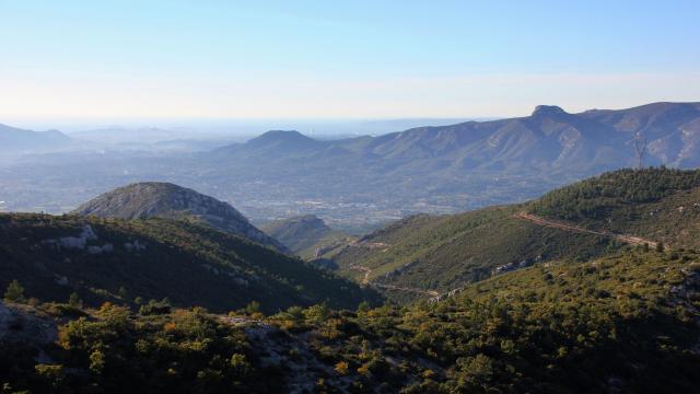 Aubagne Garlaban Ruissatel Etoile Panorama Espigoulier Oti Aubagne