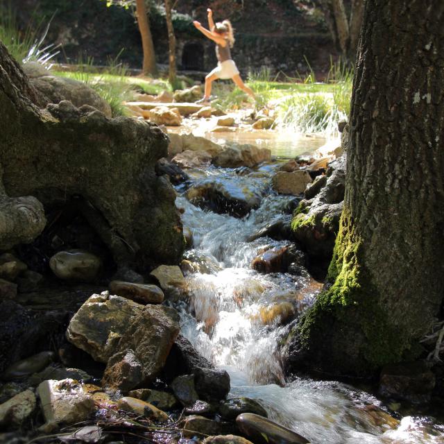 Balade Famille Source Des Nayes Eau Peyruis Sainte Baume Oti Aubagne