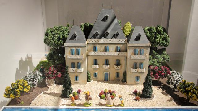 Chateau De Ma Mere La Buzine Miniature Santons Petit Monde Marcel Pagnol Oti Aubagne