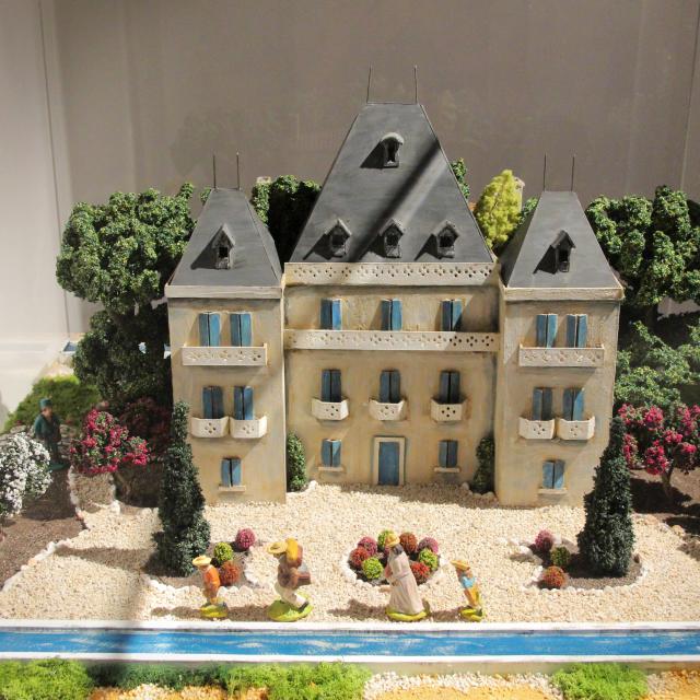 Chateau De Ma Mere La Buzine Miniature Santons Petit Monde Marcel Pagnol Oti Aubagne