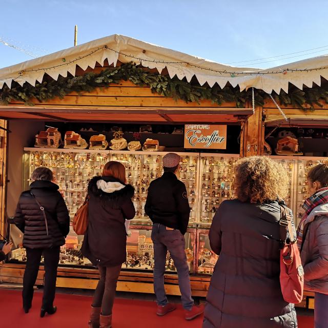 Santons Escoffier - marché au santon et à la céramique d'hiver - OTI Aubagne