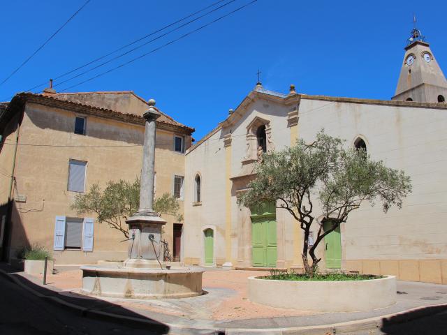 Fontaine Eglise Saint Zacharie Oti Aubagne