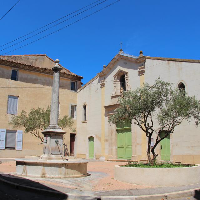 Fontaine Eglise Saint Zacharie Oti Aubagne