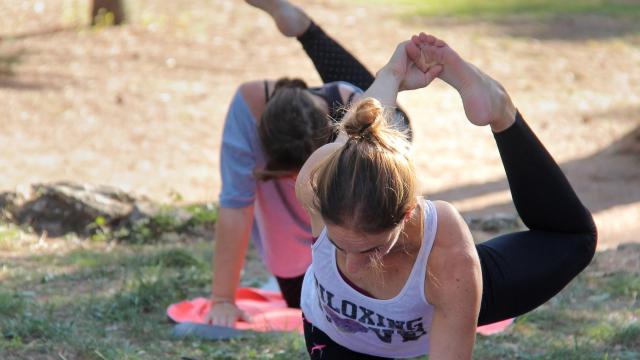 Pilates étirement Plein Air Activite La Font De Mai Oti Aubagne