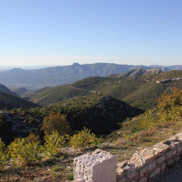 Ruissatel Garlaban Chaine De L'etoile Panorama Espigoulier Oti Aubagne