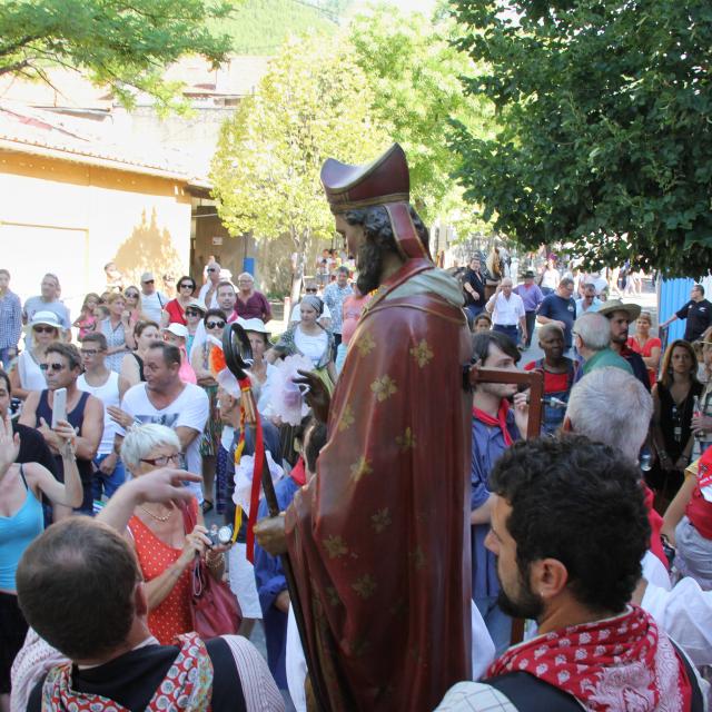 Spectateur Saint Eloi Cavalcade Cuges Les Pins Oti Aubagne