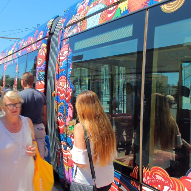 Tramway Arret Transport Aubagne Oti Aubagne