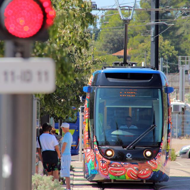 Tramway Transport Aubagne Oti Aubagne