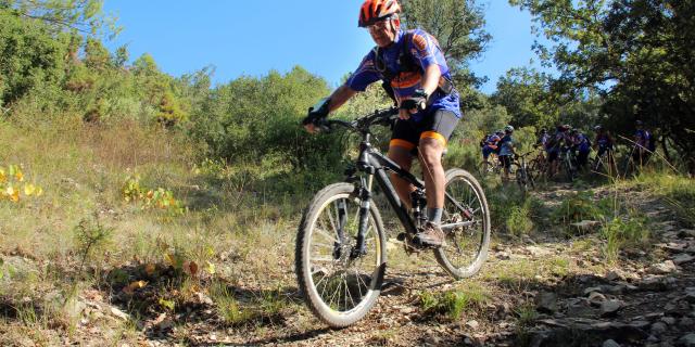 Vtt Descente Garrigue Sport Nature Oti Aubagne