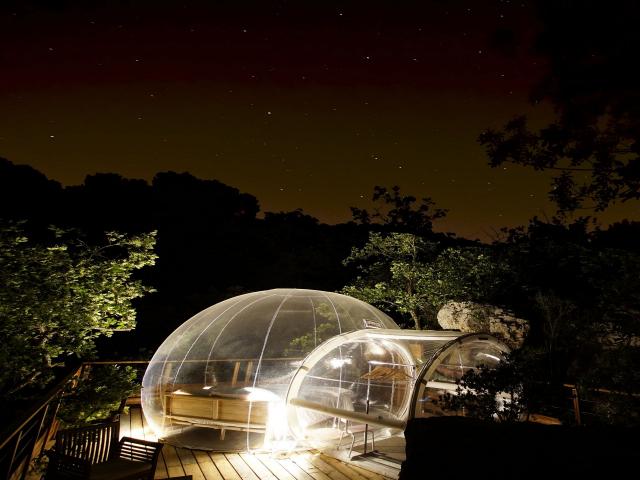 Bulles des bois bulle hebergement insolite - Cuges-les-Pins OTI_Aubagne