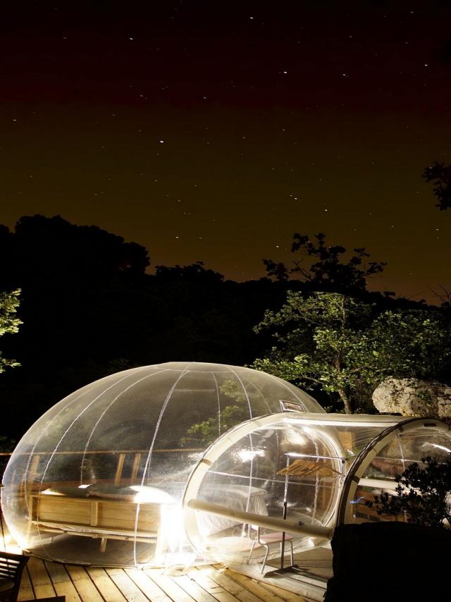 Bulles des bois bulle hebergement insolite - Cuges-les-Pins OTI_Aubagne