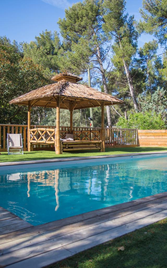 Piscine du Camping du Garlaban à Aubagne