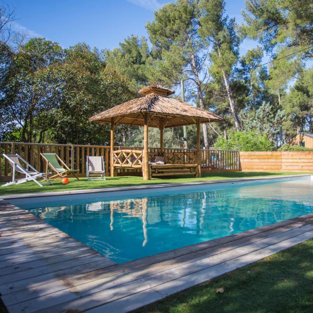 Piscine du Camping du Garlaban à Aubagne