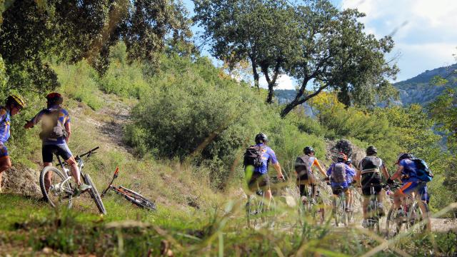 Vtt Pause Nature Colline Garlaban Oti Aubagne