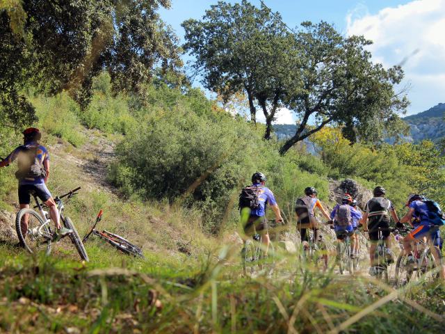 Vtt Pause Nature Colline Garlaban Oti Aubagne