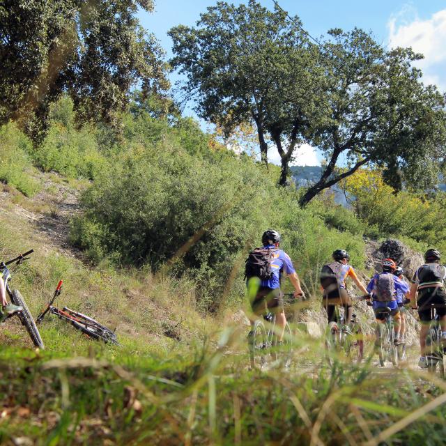 Vtt Pause Nature Colline Garlaban Oti Aubagne